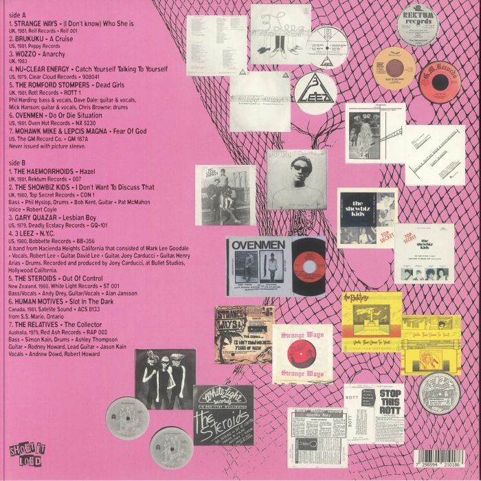 VARIOUS - Underground Punk Rock: From The Vaults Rare & Obscure Punk 1979-1983