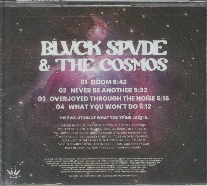 BLVCK SPVDE/THE COSMOS - Overjoyed Through The Noise