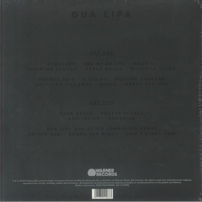 LIPA, Dua - Live From The Royal Albert Hall