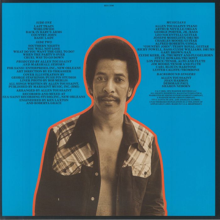 TOUSSAINT, Allen - Southern Nights (reissue)