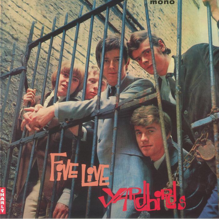 THE YARDBIRDS レコード　UK盤　 reissue ヤードバーズ/ ファイブ・ライブ・ヤードバーズ 輸入盤レコード