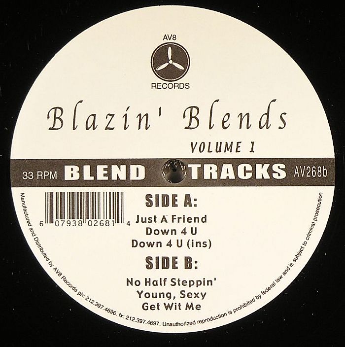 BLAZIN BLENDS - Blend Tracks Volume 1