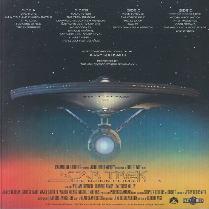 Jerry GOLDSMITH - Star Trek: The Motion Picture (The Director s Edition) ( Soundtrack) Vinyl at Juno Records.