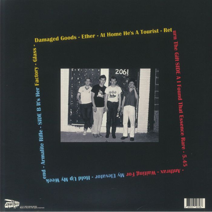 GANG OF FOUR - First Floor: Live At Nashville Ballroom London UK 24th Feb 1979