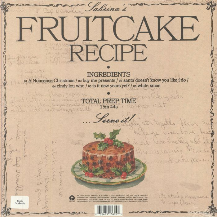 Sabrina CARPENTER - Fruitcake Vinyl at Juno Records.
