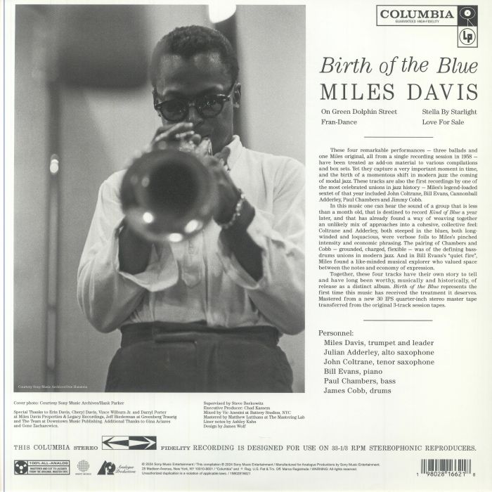 Miles Davis – Birth Of The Blue – SACD (Hybrid, Stereo + 2