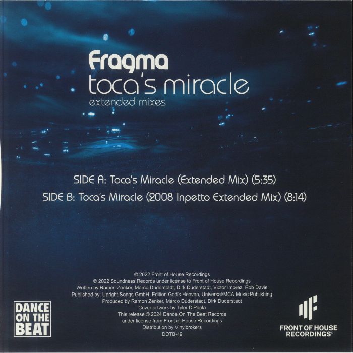 FRAGMA - Toca's Miracle