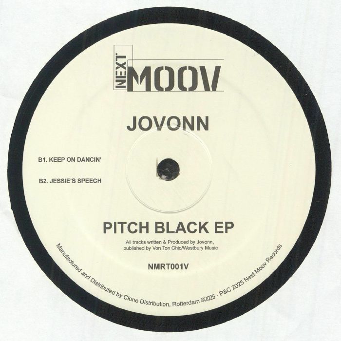 JOVONN - Pitch Black EP Vinyl at Juno Records.