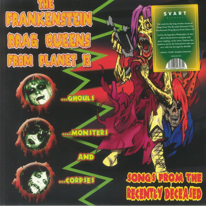 FRANKENSTEIN DRAG QUEENS FROM PLANET 13, The - Songs From The Recently Deceased