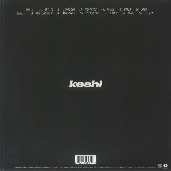 keshi 「gabriel」レコード KESHI - Gabriel レコード at Juno Records.