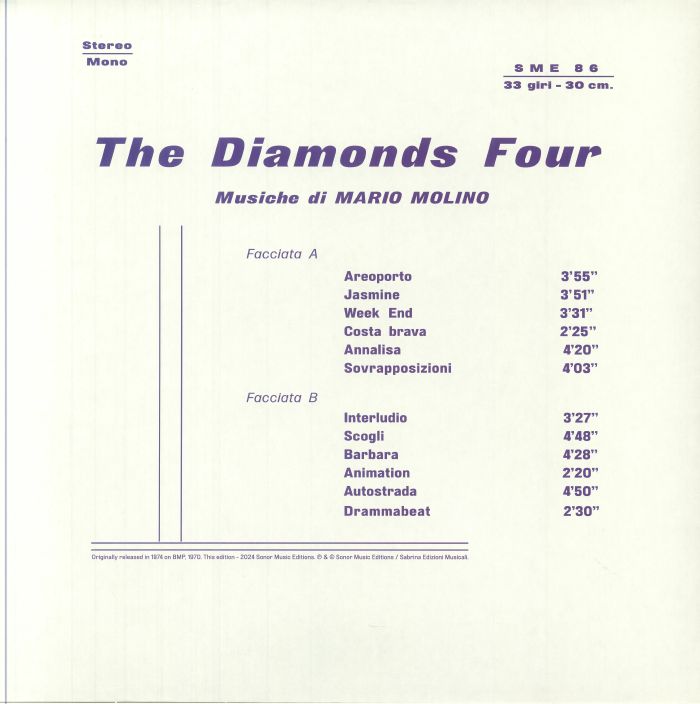 MOLINO, Mario - The Diamonds Four (remastered)