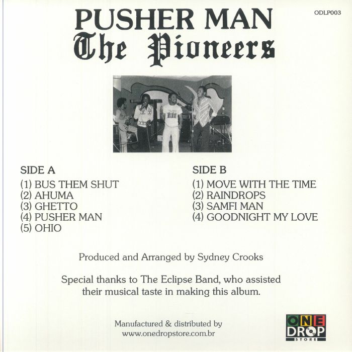 PIONEERS, The - Pusher Man (reissue)