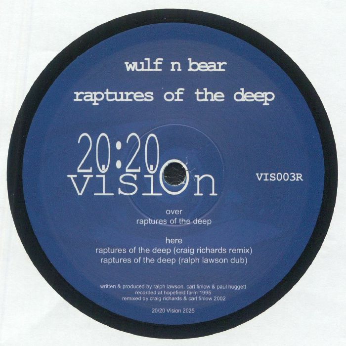 WULF N BEAR - Raptures Of The Deep (feat Craig Richards, Ralph Lawson mixes)