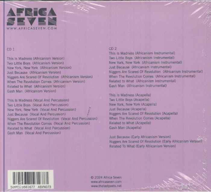 The LAST POETS/TONY ALLEN feat EGYPT 80 - Africanism