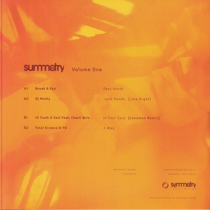 BREAK/KYO/DJ MARKY/ILL TRUTH/SATL/TOTAL SCIENCE/FD - Summetry Vol 1