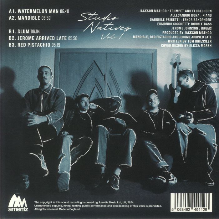 MATHOD, Jackson - Studio Natives Vol 1