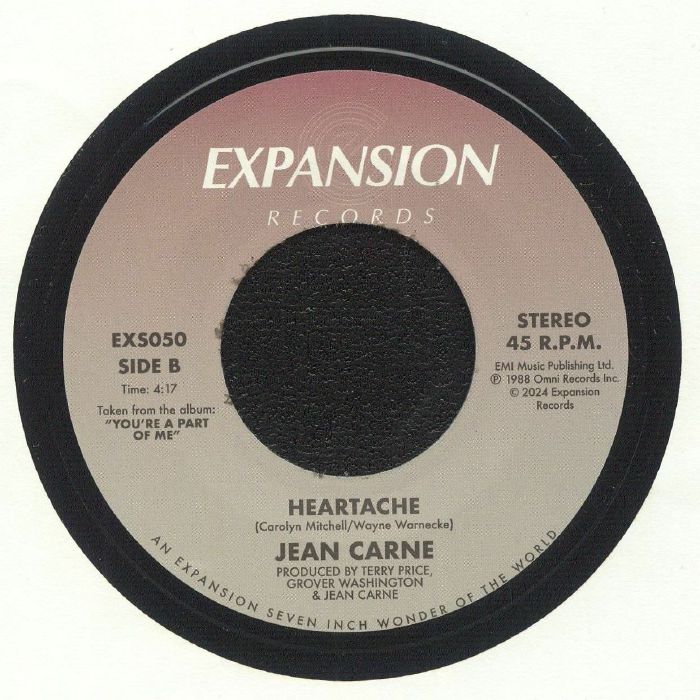 Jean Carne / Early Morning Love b/w Heartache Jean Carne / Early Morning Love b/w Heartache
