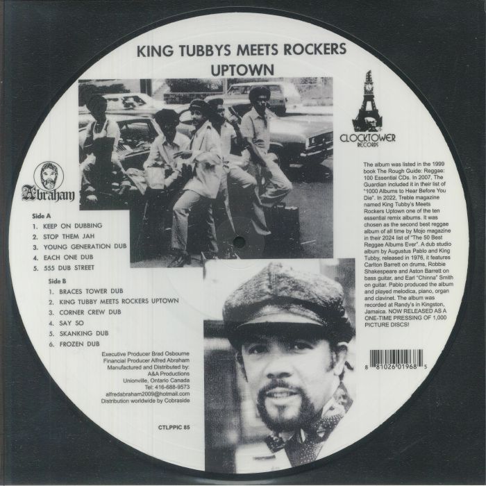 PABLO, Augustus/KING TUBBY - King Tubby Meets Rockers Uptown (reissue)