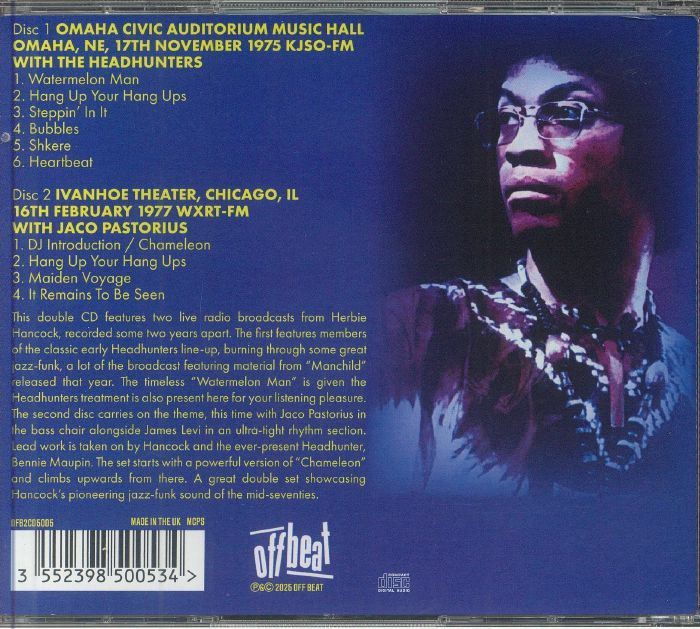 HANCOCK, Herbie/THE HEADHUNTERS - Live 1975/1977