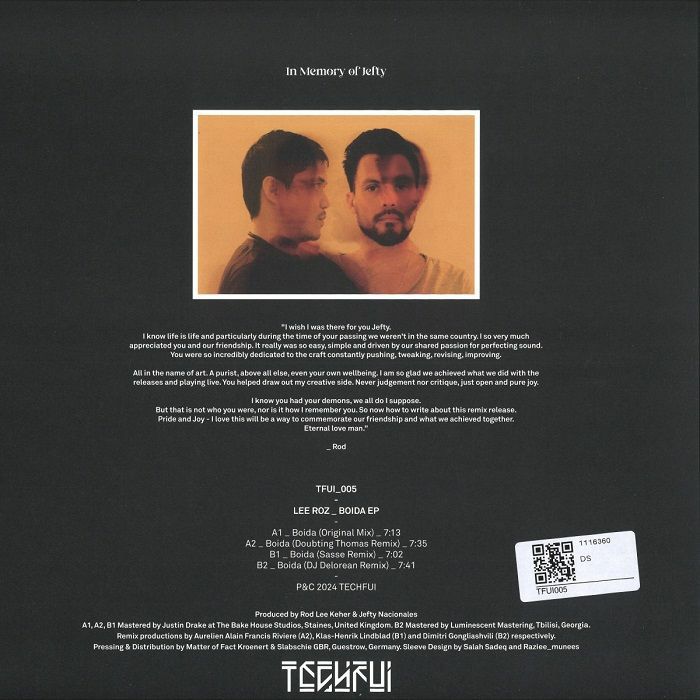 ROZ, Lee - Boida EP