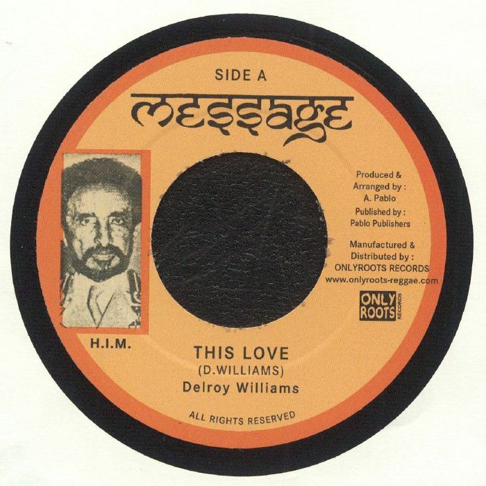 WILLIAMS, Delroy/ROCKERS ALL STARS - This Love