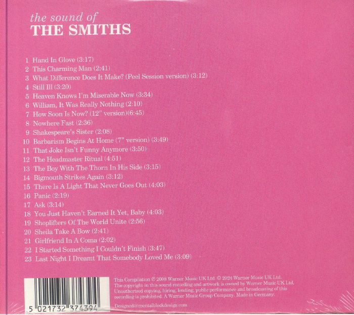 SMITHS, The - The Sound Of The Smiths (reissue)