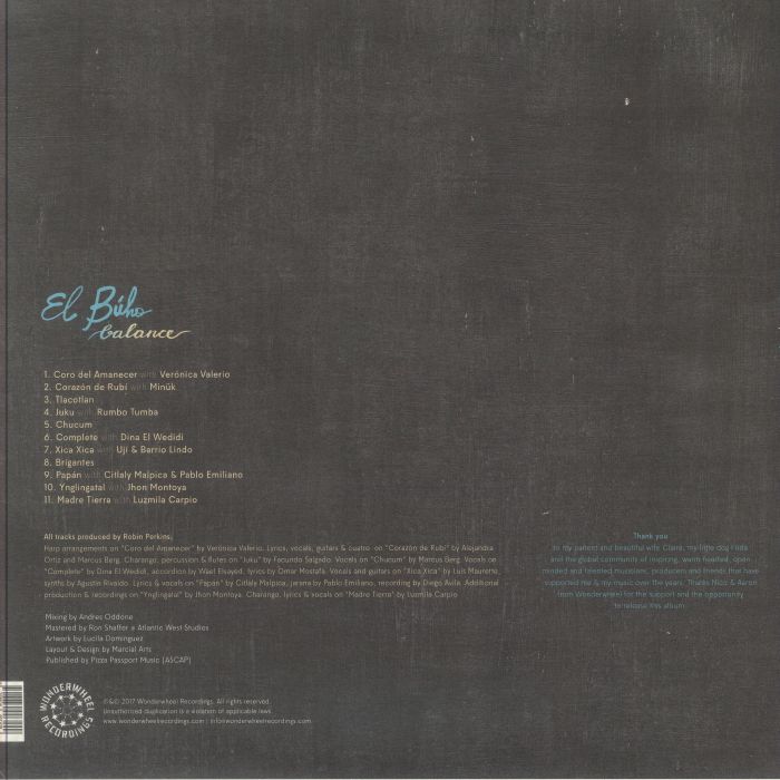 EL BUHO - Balance (reissue)