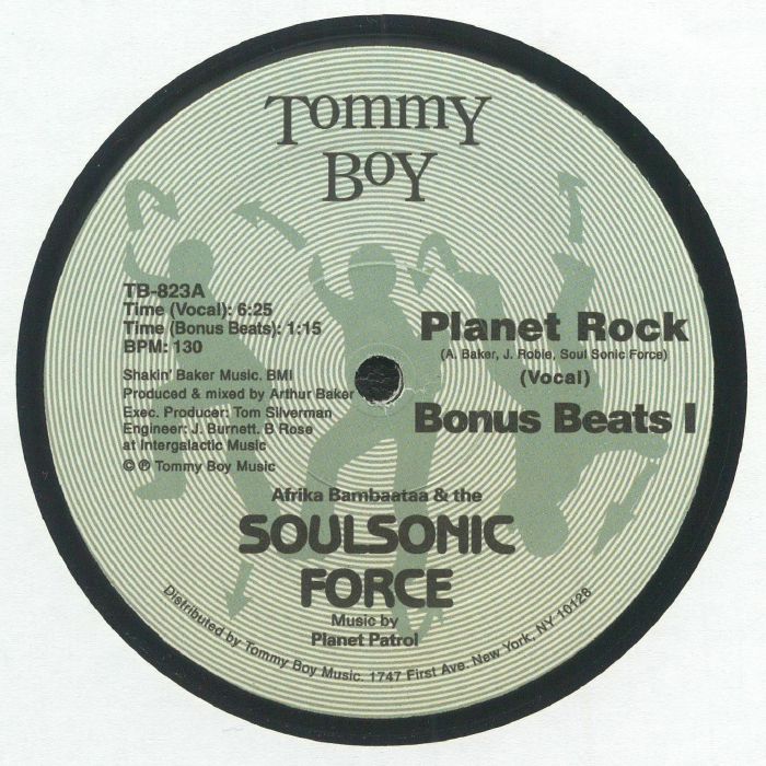 AFRIKA BAMBAATAA & SOULSONIC FORCE - Planet Rock