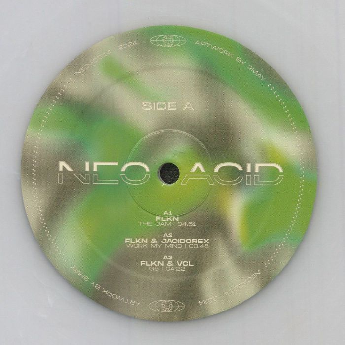 Flkn | Jacidorex | Vcl | Pisapia – NEOACID 14 vinyl cover