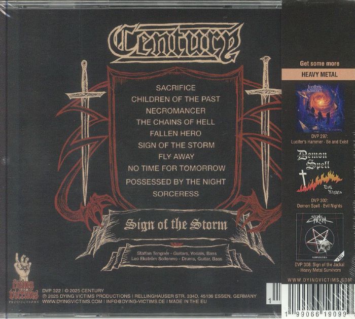 CENTURY - Sign Of The Storm