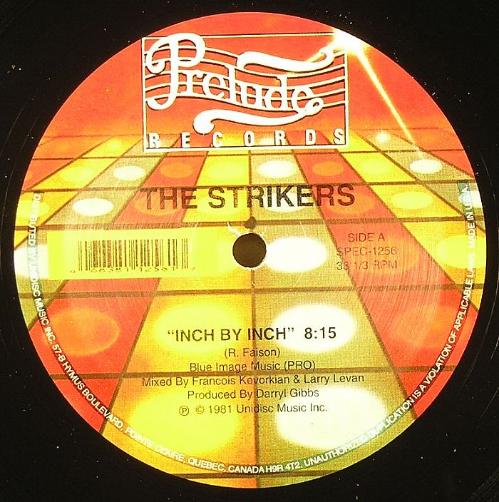 STRIKERS, The - Inch By Inch