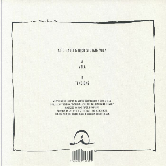 ACID PAULI/NICO STOJAN - Vola