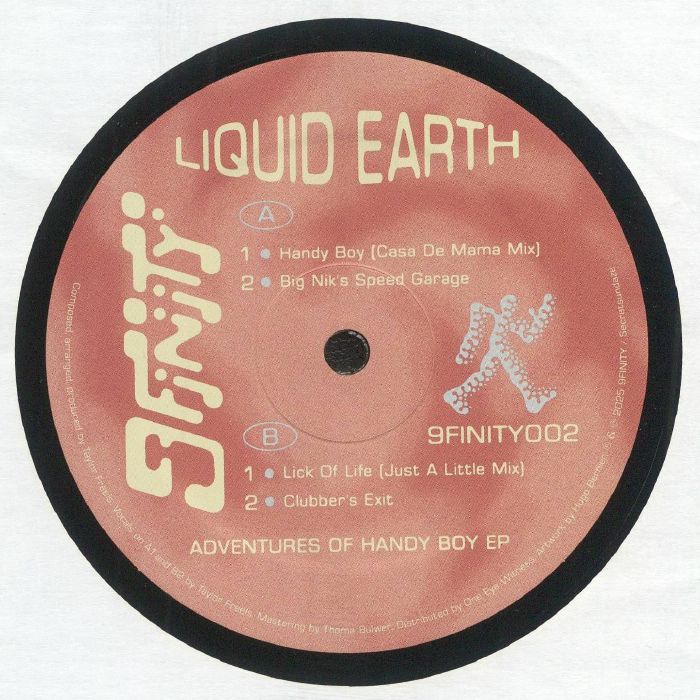 LIQUID EARTH - Adventures Of Handy Boy EP