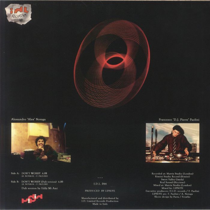LIPSEYE - Don't Worry (reissue)