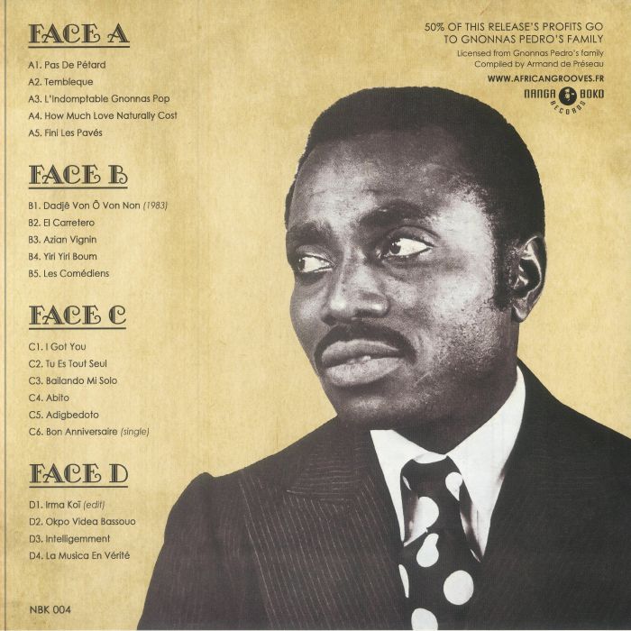 PEDRO, Gnonnas - The Man Who Sings All African Languages :Retrospective 1967-1985