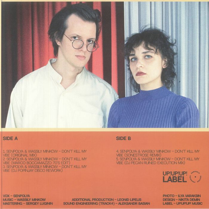 SENPOLYA/WASSILY MINKOW - Don't Kill My Vibe