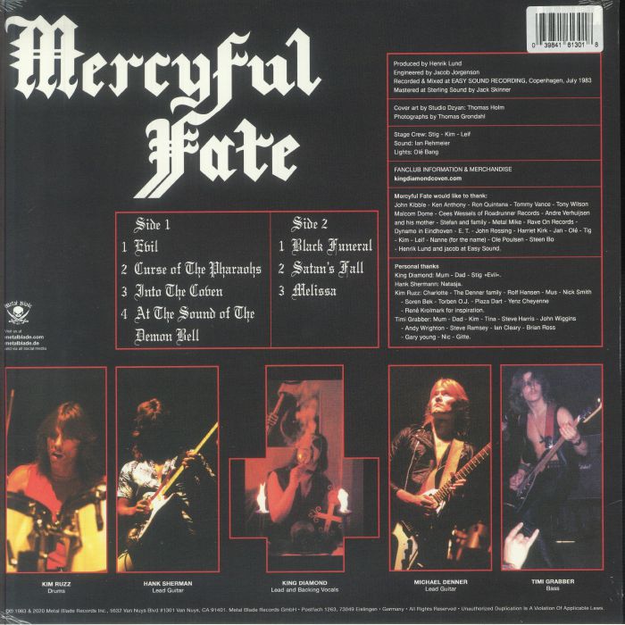 MERCYFUL FATE - Melissa (reissue)