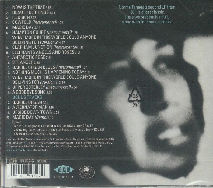 TANEGA, Norma - I Don't Think It Will Hurt If You Smile