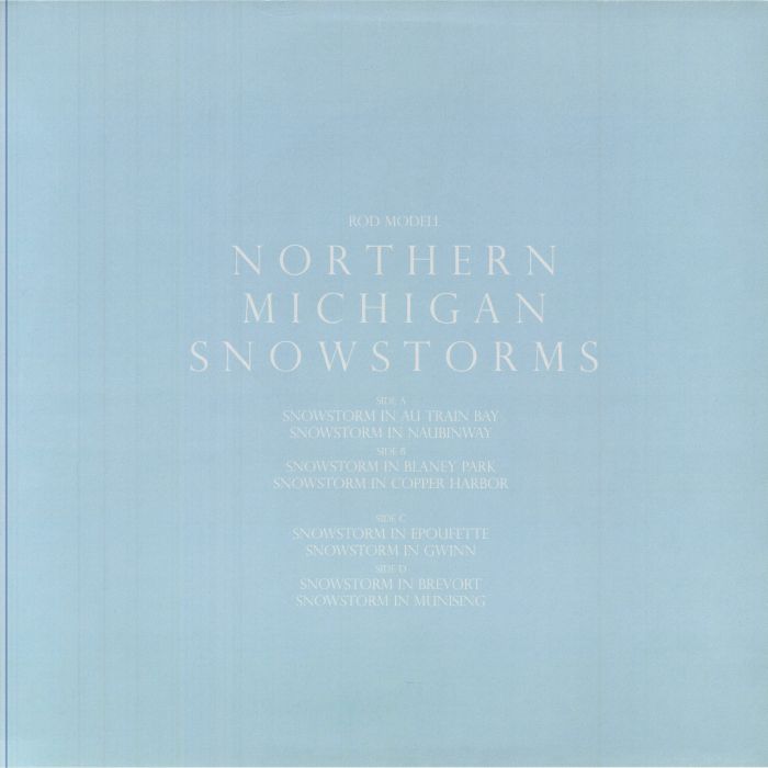 Rod MODELL - Northern Michigan Snowstorms Vinyl at Juno Records.