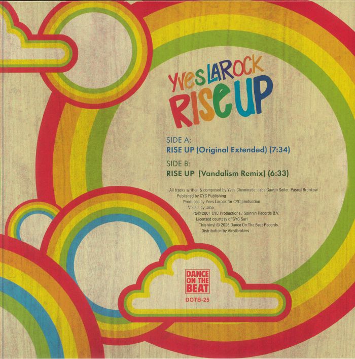 LAROCK, Yves - Rise Up (reissue)