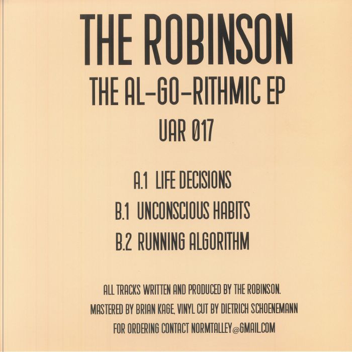 ROBINSON, The - The Al Go Rithmic EP