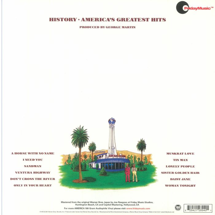 AMERICA - History: America's Greatest Hits (remastered)