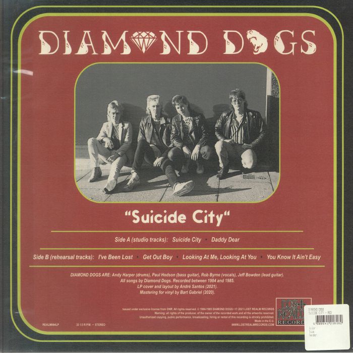 DIAMOND DOGS - Suicide City