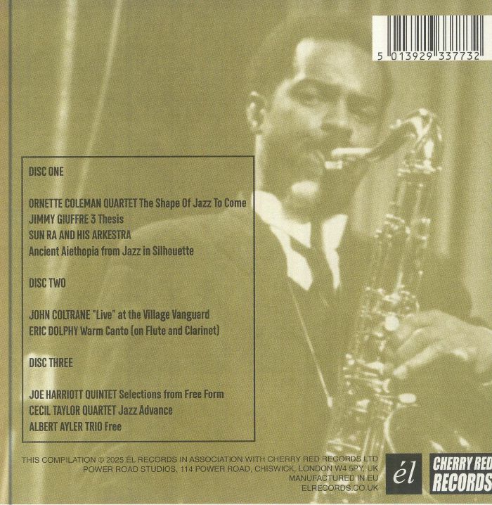 VARIOUS - Return To Tomorrow In The Ascendancy: The Jazz Avant Garde
