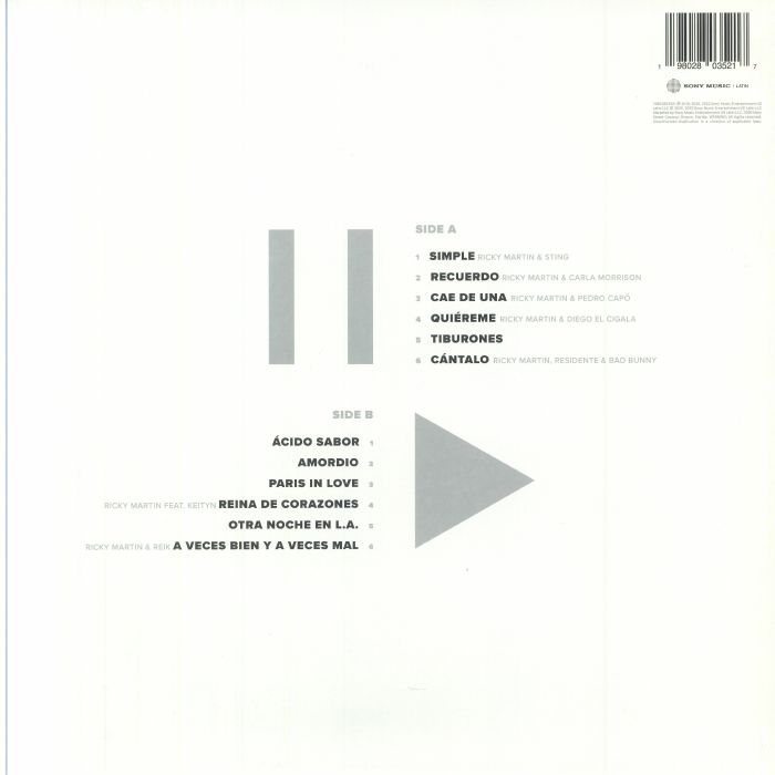 MARTIN, Ricky - Pausa plus Play (Special Edition)