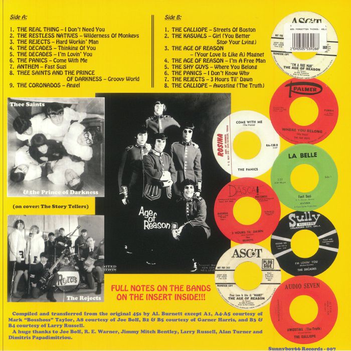 VARIOUS - 60s Forgotten Things: Welcome To The Wilderness