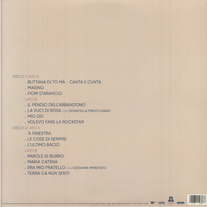CONSOLI, Carmen/ORCHESTRA POPOLARE SICILIANA - Terra Ca Nun Senti (Live In Siracusa)