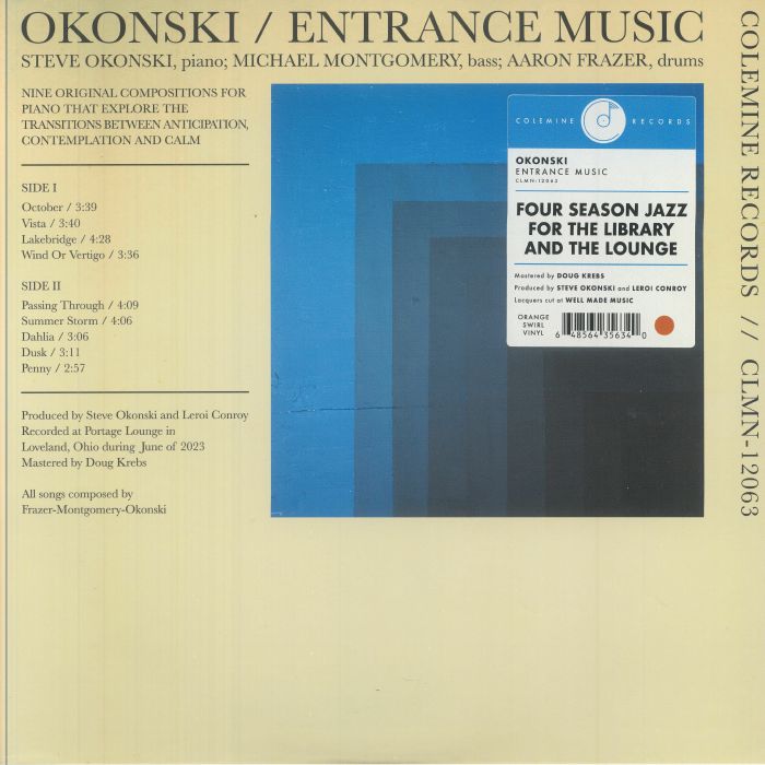 OKONSKI - Entrance Music レコード at Juno Records.