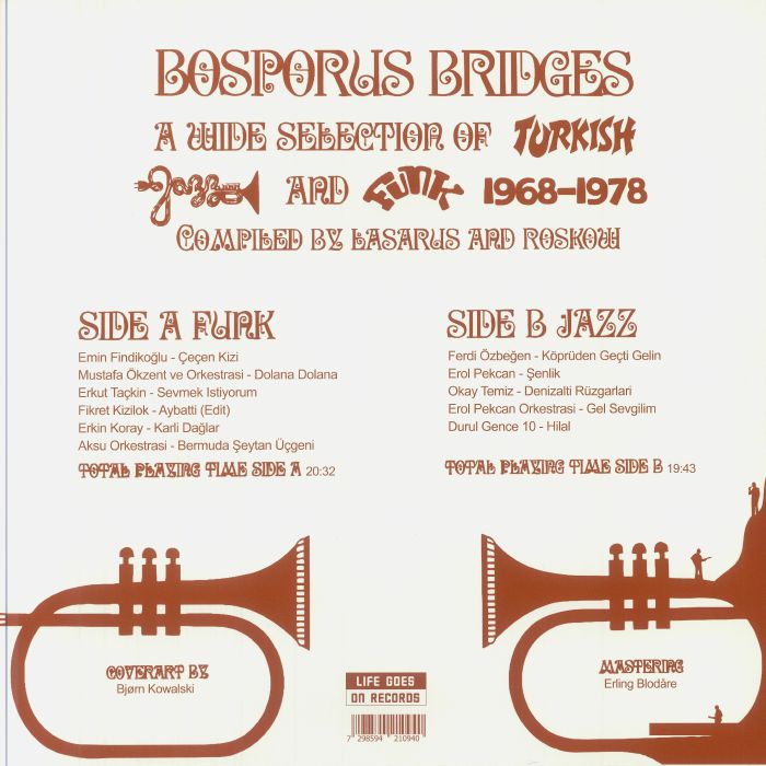 VARIOUS - Bosporus Bridges: A Wide Selection Of Turkish Jazz & Funk