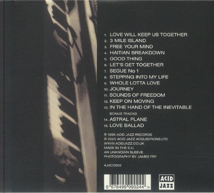 JAMES TAYLOR QUARTET, The - In The Hand Of The Inevitable (30th Anniversary Edition)